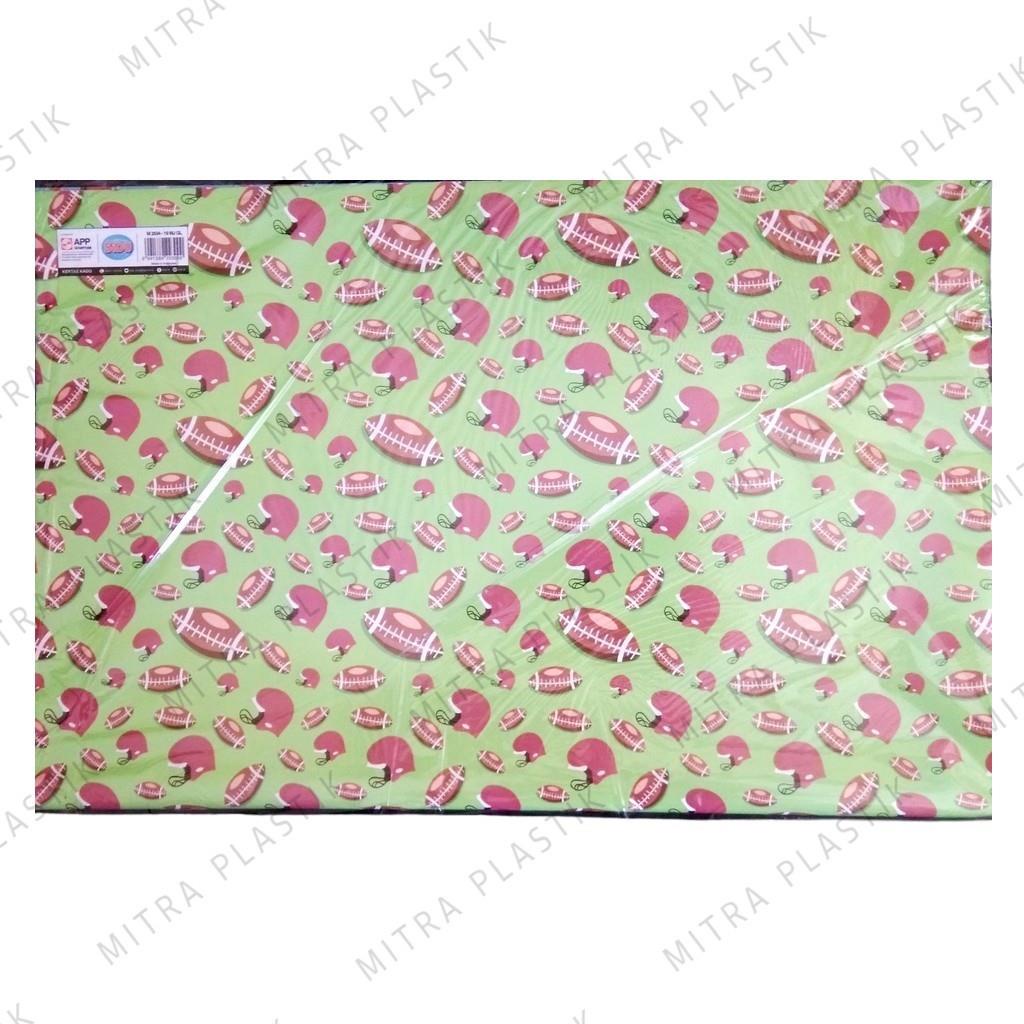 

RB isi 50pcs Kertas Kado Bungkus Kado Wrapping Paper Kertas Kado Sidu