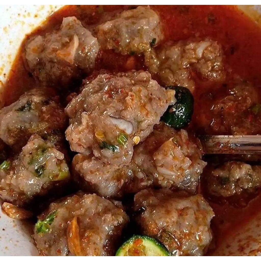 

Pahe ( Paket Hemat ) 5 bungkus Baso Aci Tulang Rangu Kumplit sedap gurih nikmat lezat murmer