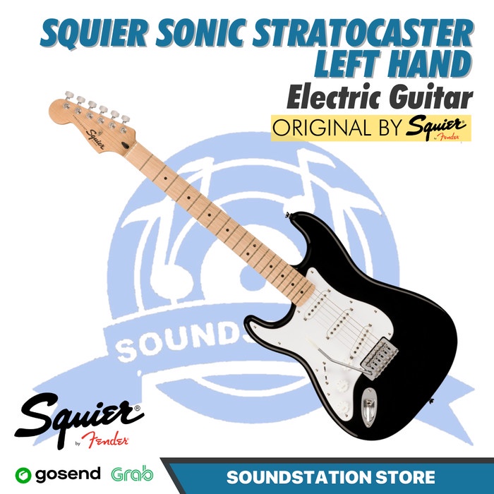 Squier Sonic Stratocaster Left-Handed Electric Guitar - Gitar Kidal