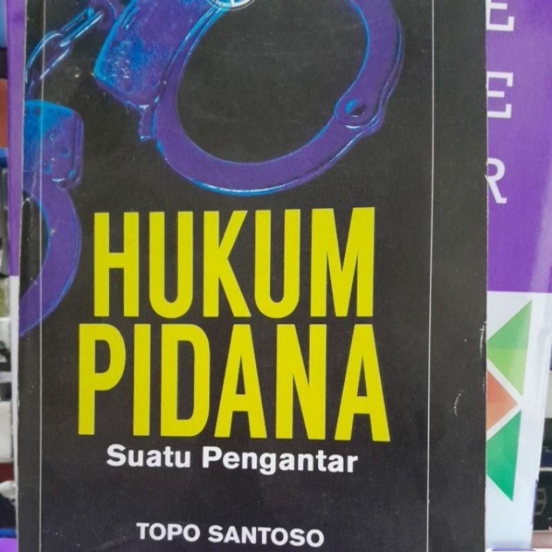 

hukum pidana topo santoso