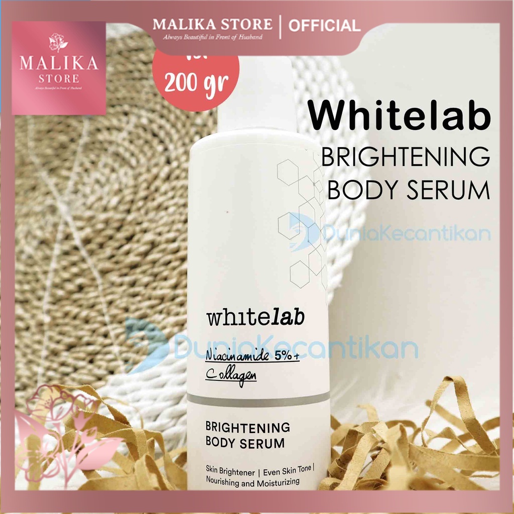 Whitelab Pemutih Lab Hand Serum Brightening White Badan Lotion Body Whitening