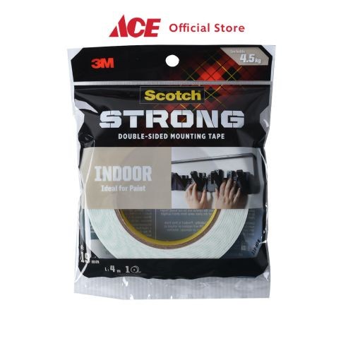 

Ace - Scotch 3m Mounting Tape Strong Interior 19 Mm X 4 Mtr