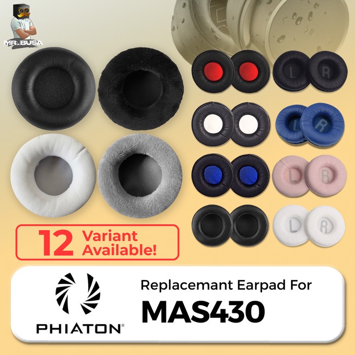 Earcup Earpad Cushion Pad Phiaton MAS430 MAS 430 Busa Bantalan Foam