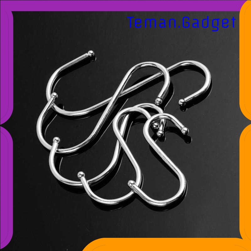 TG - ART Hanger Gantungan S Type Hook Stainless Steel 10 PCS - M127