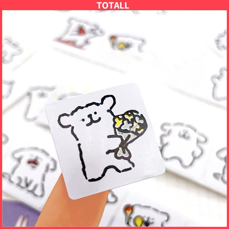 COD Kartun Lucu Bahan Scrapbook Sticker Melody Crayon Shin-chan Line Dog DIY Stiker Dekoratif-Totall