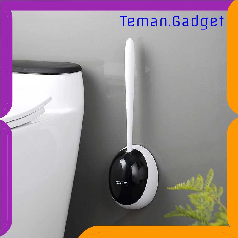 TG - ART Ecoco Sikat Toilet WC Silicone Brush Wall Mounted - E2023