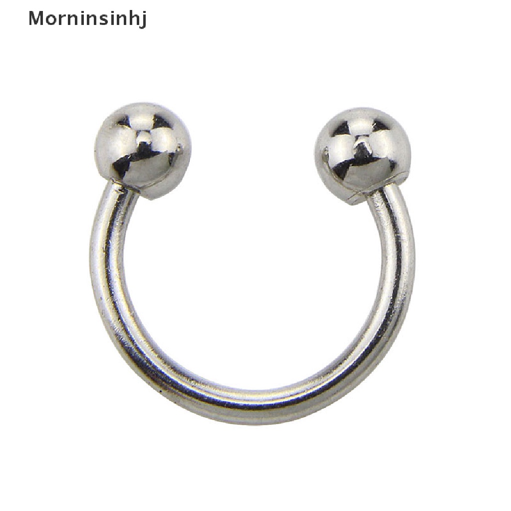 Mornin 12Pcs /Set Hoop Nose Ear Rings Tragus Anting Tulang Rawan Perhiasan Tubuh id