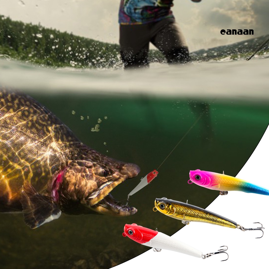 Cnn-7cm/7g Lure Umpan Simulasi Treble Hook 3D Lukisan Angling Logam Jalan Umpan Pensil Laut Memancing Umpan Perlengkapan Memancing