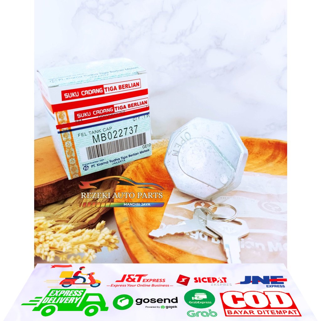 TUTUP TANGKI SOLAR CANTER PS100 PS120 PS125 PS135 PS136 NEW HDX L300 ORI MITSUBISHI