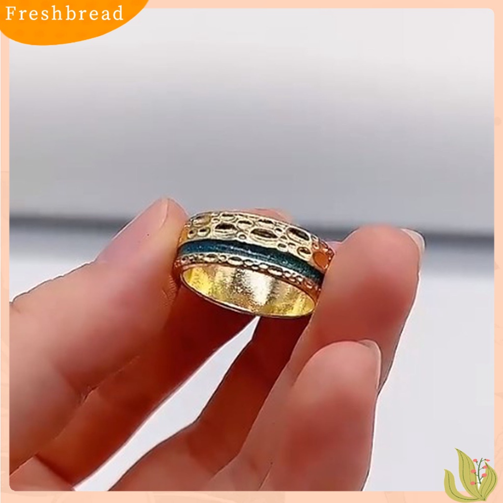 &lt; Freshbread &gt; Cincin Pria Warna Warni Polos High-end Semua Cocok Wanita Circlet Untuk Hadiah