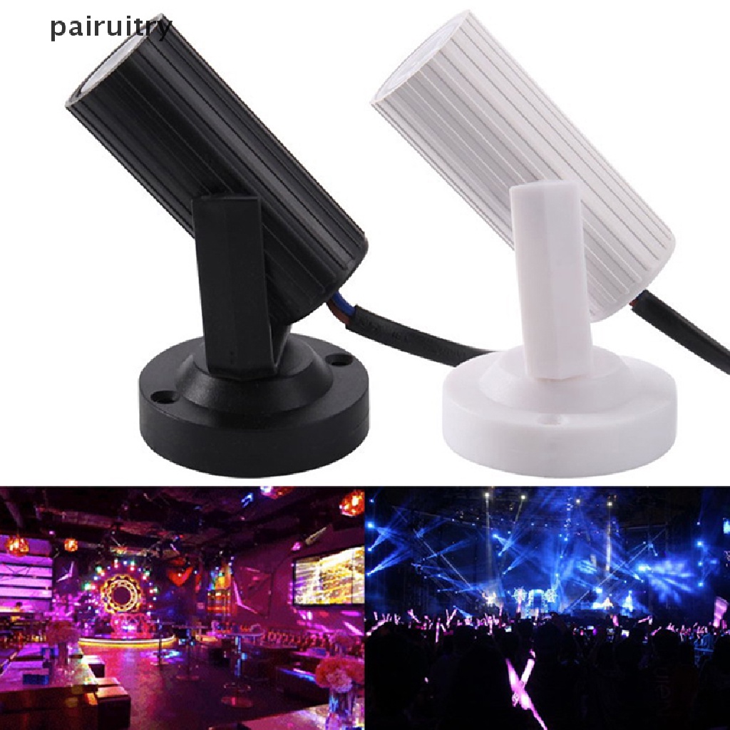 Prt RGBW 1W LED Panggung Lighg Spin Pinspot Lampu Beam Sorot Pesta DJ DISCO DMX PRT