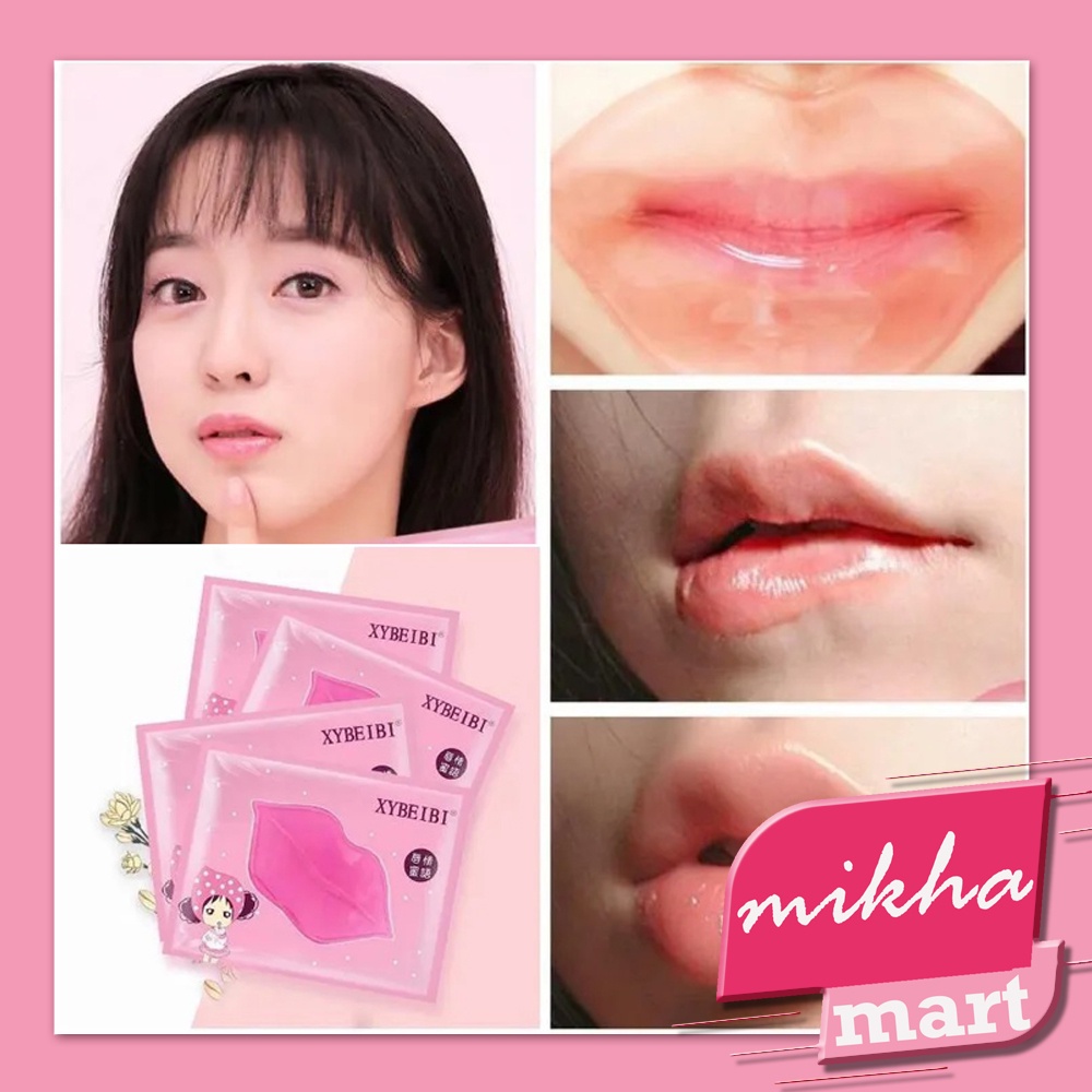 Masker Bibir Lip Collagen Mask / Moisturizing Lip Mask - MIKHAMART