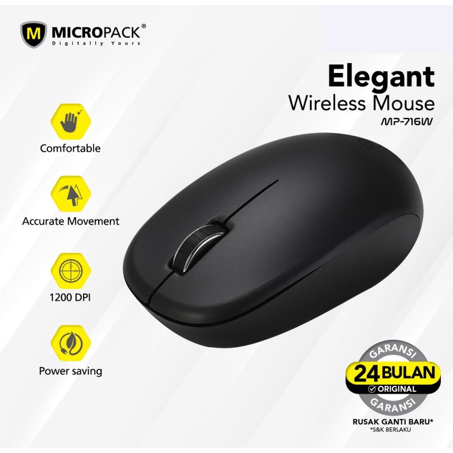 Micropack G-Laser Mouse Wireless MP-716W Series