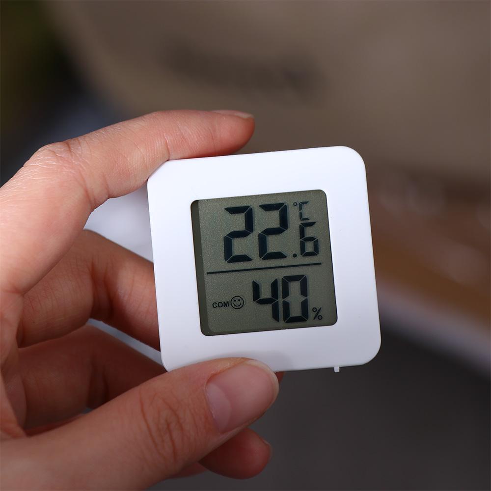 Quinton Hygrometer Ruangan Wireless Indoor LCD Pengatur Suhu Termometer Sensor Suhu Hygrometer Thermometer Hygrometer