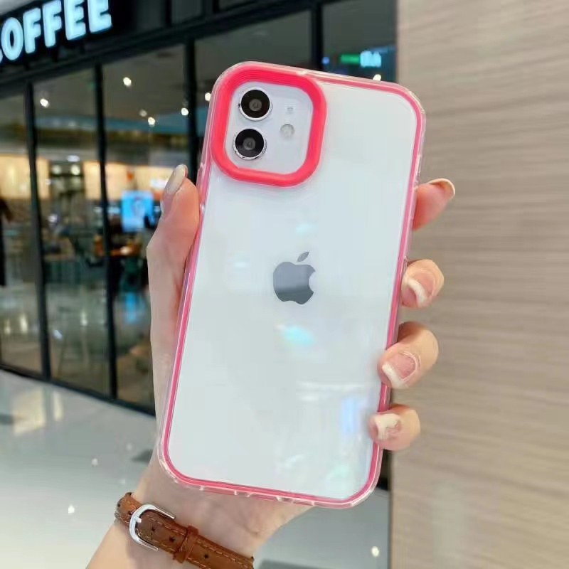 IPHONE Case Cover Case Macaron 3in1 Baru Dilepas Untuk Iphone11 12 13 14 Pro Max Plus X Xs Xr 7 8 Plus SE 2020