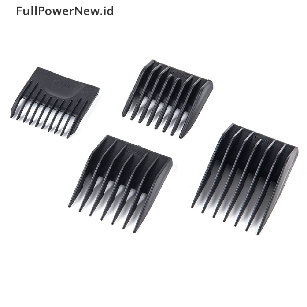 Power 4pcs Barber Hair Clipper Limit Comb Sisir Panduan Pengganti Untuk Moser1400Seri ID