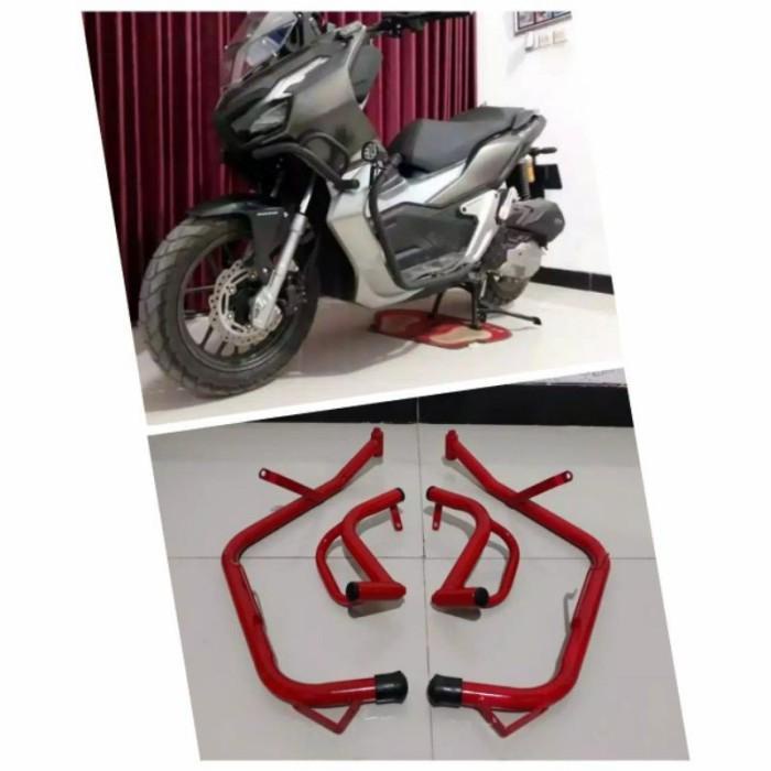 Crashbar ADV tubular Honda ADV aksesoris bodi ADV - Hitam, Honda ADV
