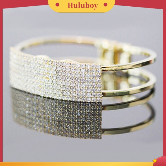 {Ready Stock} Baru Fashion Elegan Wanita Bangle Gelang Gelang Kristal Cuff Bling Lady Hadiah