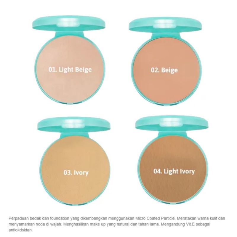 WARDAH Everyday Luminous Two Way Cake Refill 12g [ Amaze_Kosmetik ]