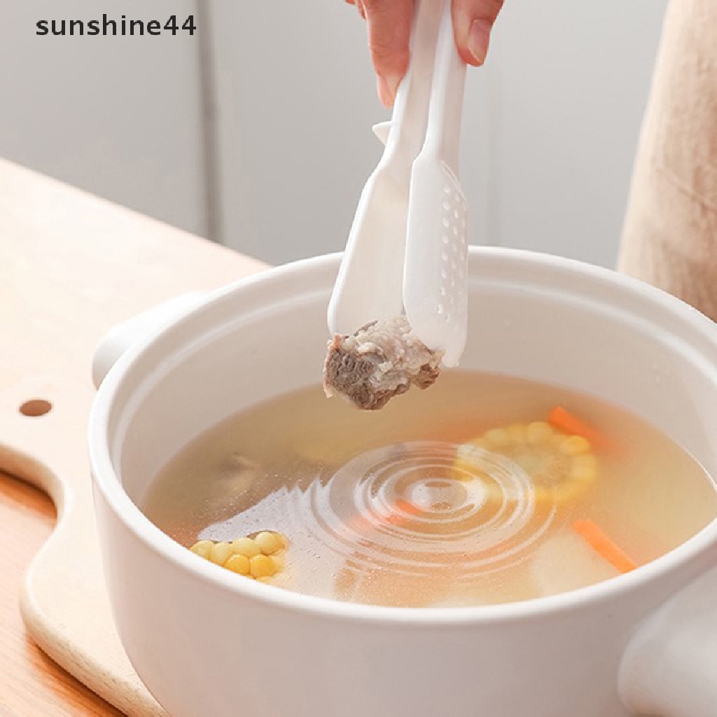 Sunshine Detachable 3in1 Food Clip Tasg Spoon Filter Colander Penjepit Masak Dapur ID