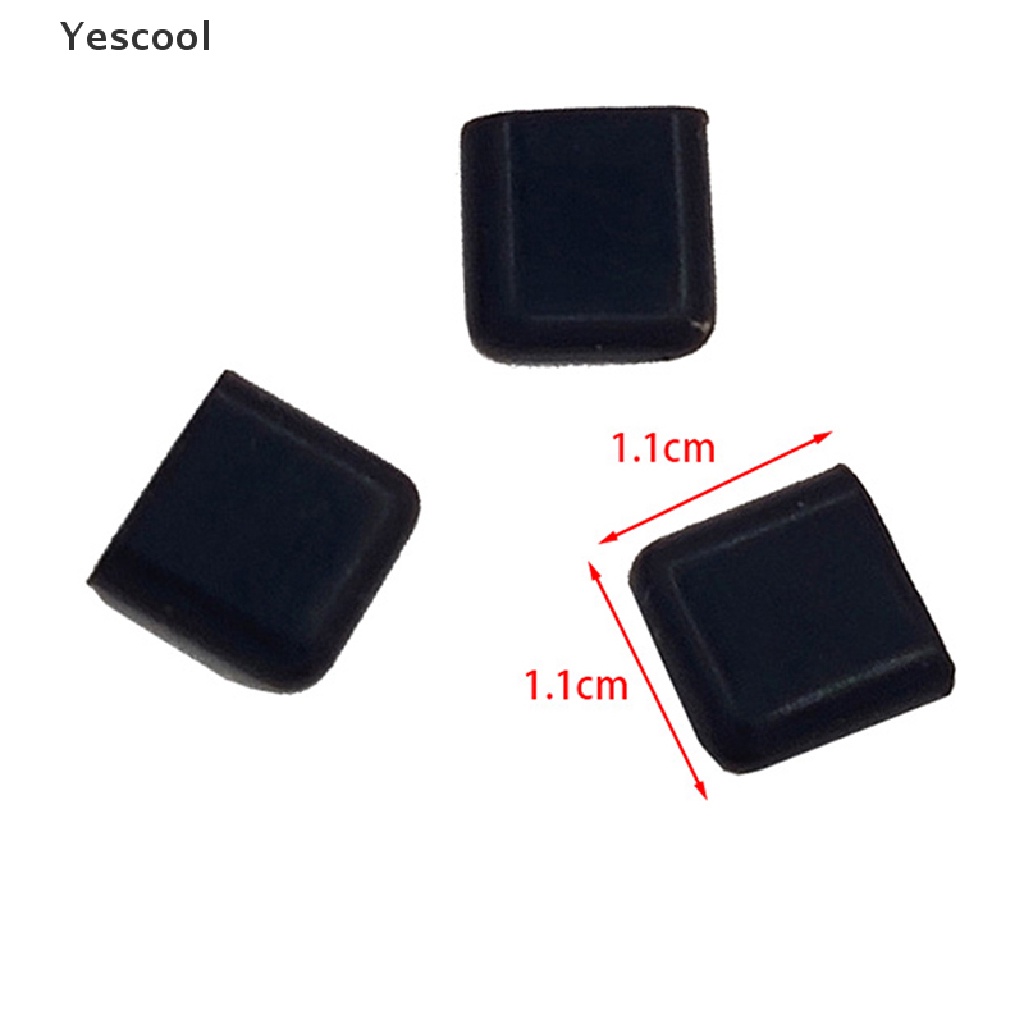 Yescool 3 /5 /10Pcs Karet Penggoreng Udara, Bagian Bumper Untuk Air Fryer Grill Pan Tahan Panas ID