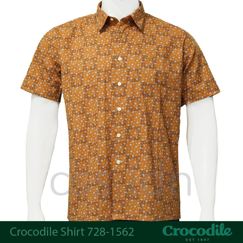 Kemeja Pria Lengan Pendek Crocodile 728-1562