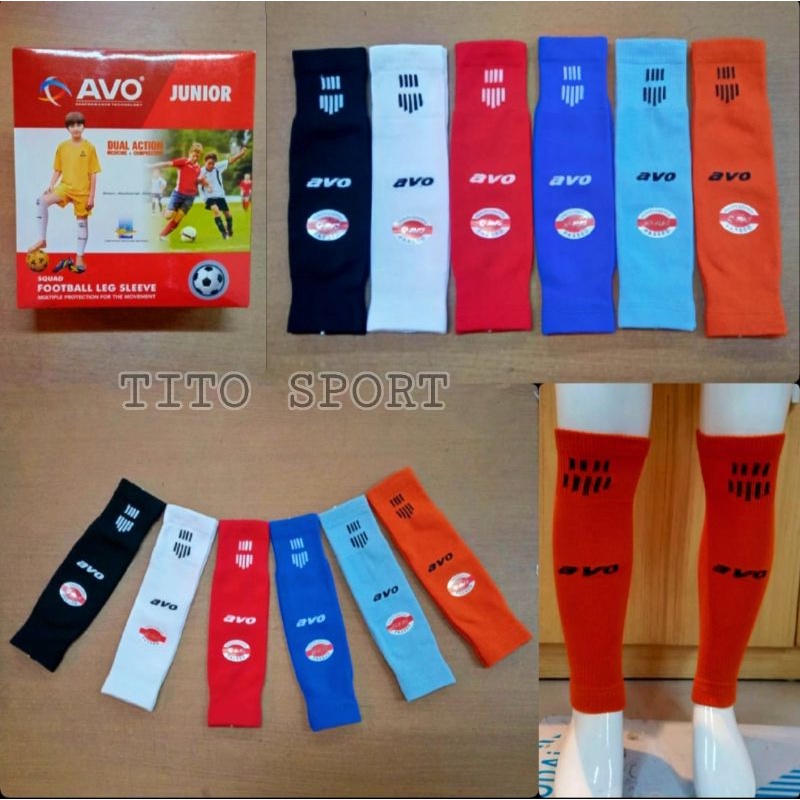 KAOS KAKI SAMBUNG SAMBUNGAN ANAK BOLA FUTSAL SQUAD LEG SLEEVE SOCCER FOOTBALL JUNIOR Original Avo