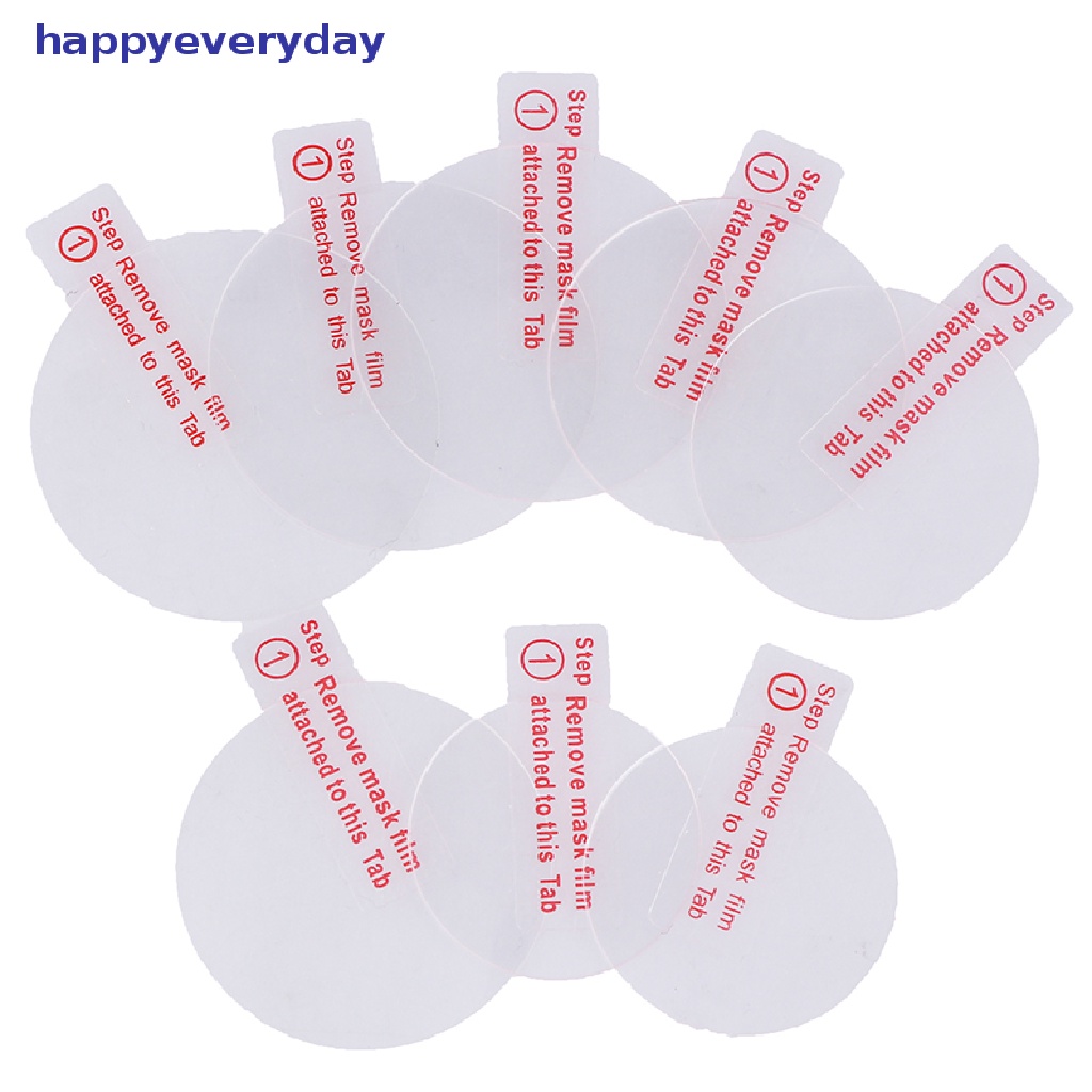 [happy] 1pc Pelindung Layar Tempered Glass Untuk 28.30.34.35.36.37.38/40mm Jam Tangan Bulat [ID]