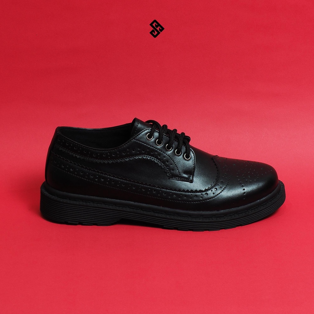 Sepatu Pria Formal | BT BORGUE FULL BLACK