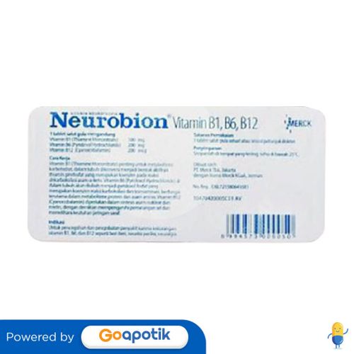 Neurobion Strip 10 Tablet