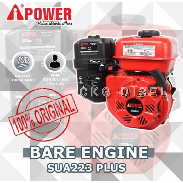 MESIN PENGGERAK BENSIN SERBAGUNA AIPOWER SUA223