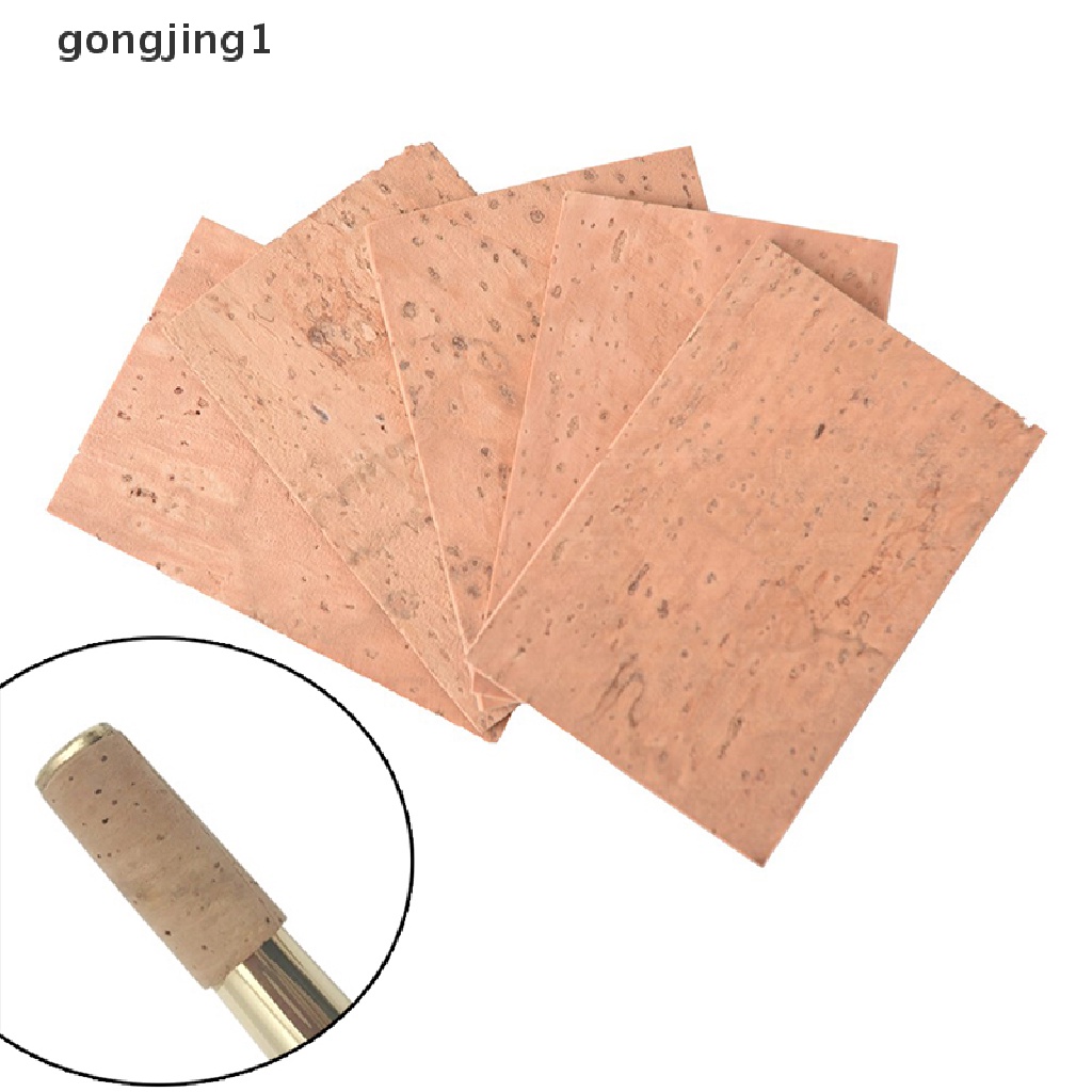 Ggg 5pcs Gabus saxophone soprano/tenor/alto neck cork saxophone parts 61x39x2 mm ID