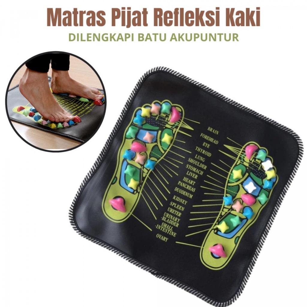 Sunvo Matras Pijat Refleksi Kaki Massage Mat