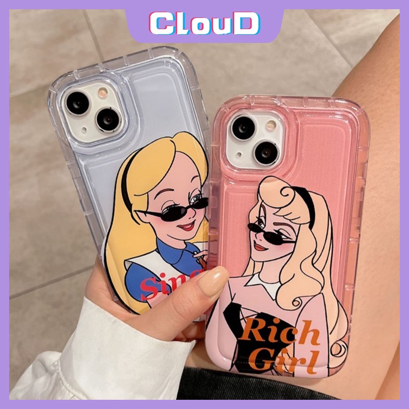 Casing Untuk Redmi 10A 9A 10a1 9T 9C NFC Redmi Note9 11 10 10s 11s Note10 Note10 Note10s Note11 Note9 Tpu Lembut Shockproof Airbag Kartun Lucu Cute Disney Princess Case