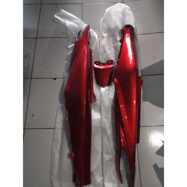 Cover Body Bodi Yamaha Jupiter Z Robot Balok Warna Merah Maroon