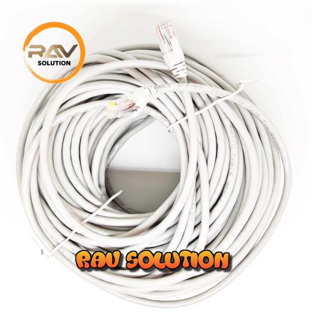 KABEL LAN 25M CAT 6 / KABEL UTP 25 METER PABRIKAN CAT 6  VN 4