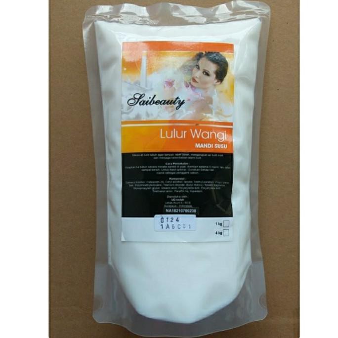 Lulur Mandi Susu Bpom - SAI Kemasan 1kg untuk salon dan spa