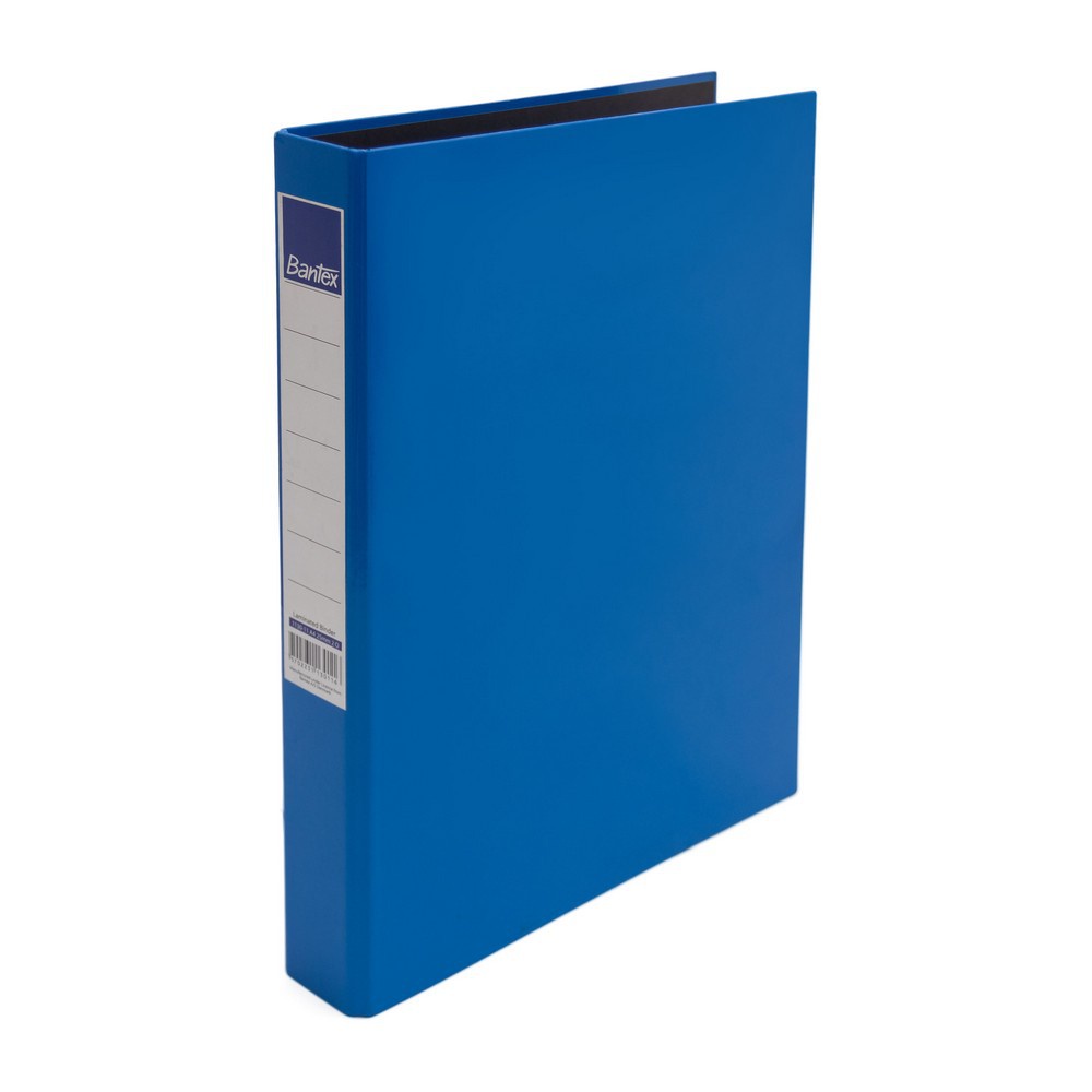 

Bantex Laminated Binder Glossy 2 Ring A4 25mm Cobalt Blue