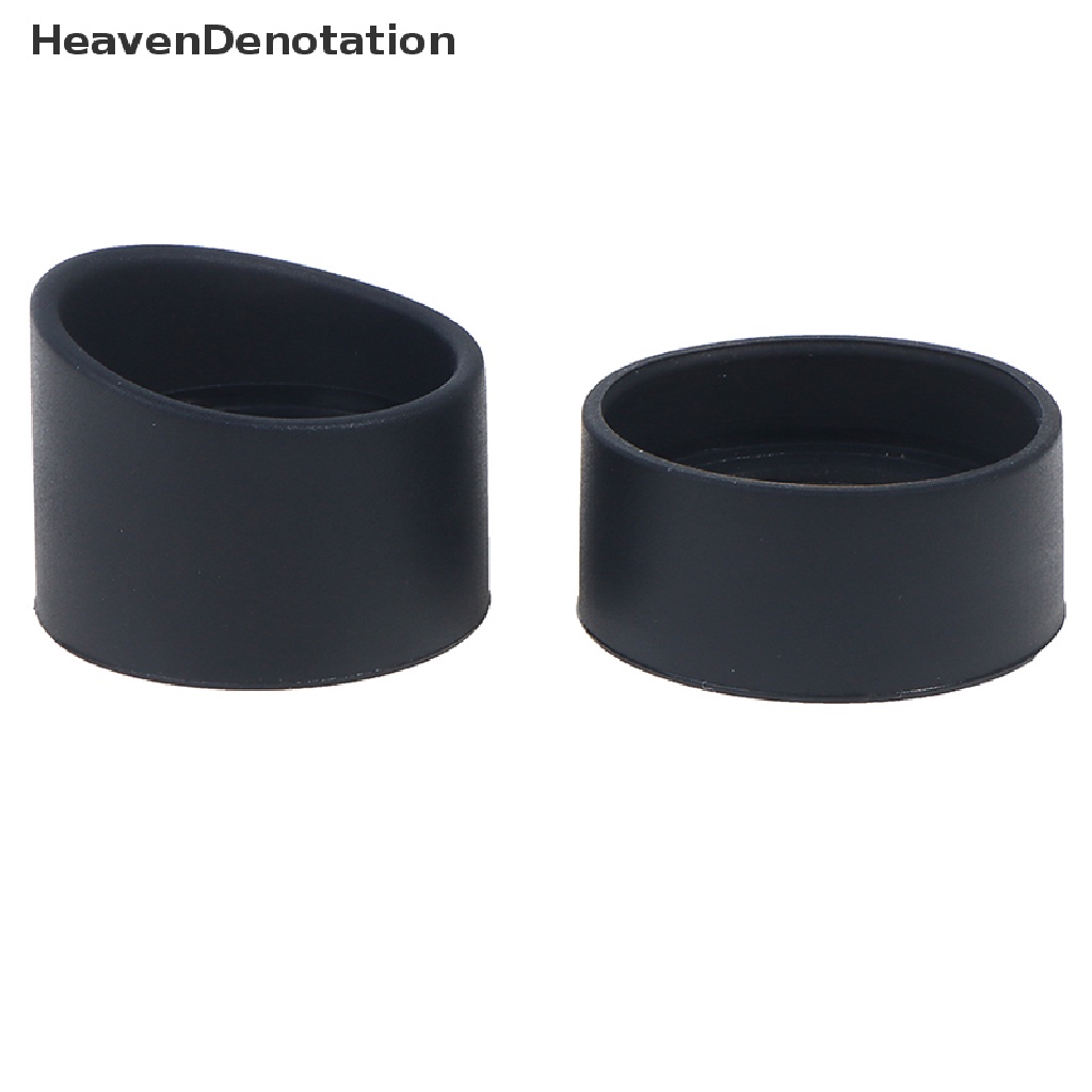 [HeavenDenotation] 2pcs Karet Penutup Lensa Mata Eyeguards Pelindung Mata Perlindungan Mikroskop Stereo HDV