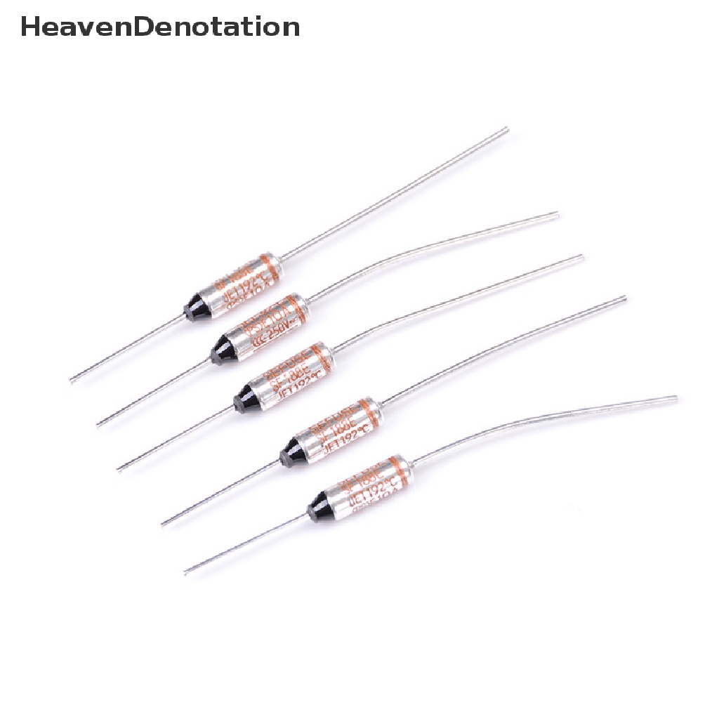 [HeavenDenotation] 5pcs/set SF188E SEFUSE Cutoffs Thermal Fuse192°C 10A 250V HDV