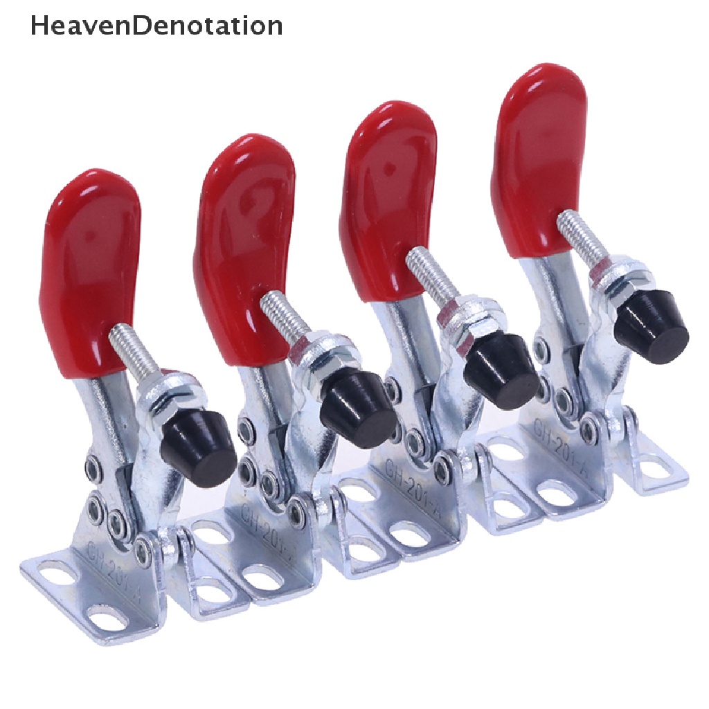 [HeavenDenotation] Gh-201a Clamp Quick-Release Toggle Klem Vertical Toggle Clamp Hand Clip Alat HDV