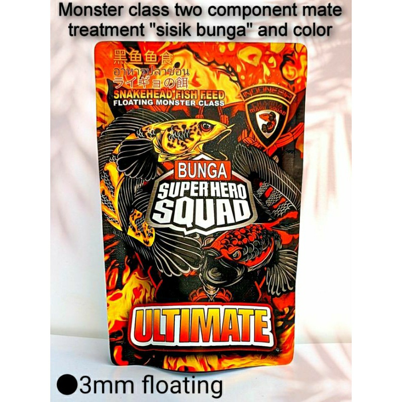 Pelet ikan channa SUPERHERO SQUAD ULTIMATE SERIES