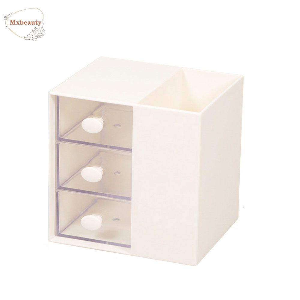Mxbeauty Tempat Pulpen Untuk Anak-Anak Aksesoris Meja Kreatif Perlengkapan Rumah/Kantor Alat Tulis Siswa Stationery Organizer Desktop Storage Box