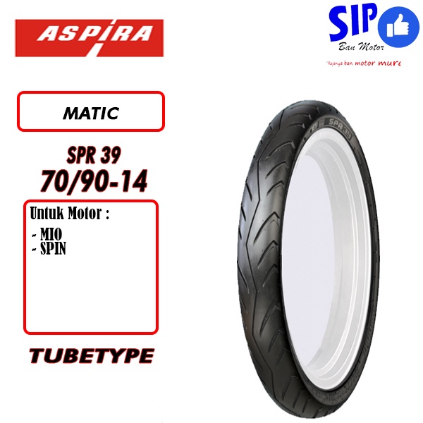 Ban motor matic Aspira SPR39 70 90 14 Tubetype