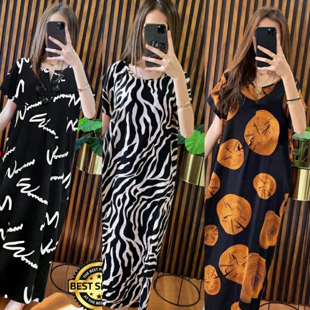 Baju Daster Longdres Batik Kekinian