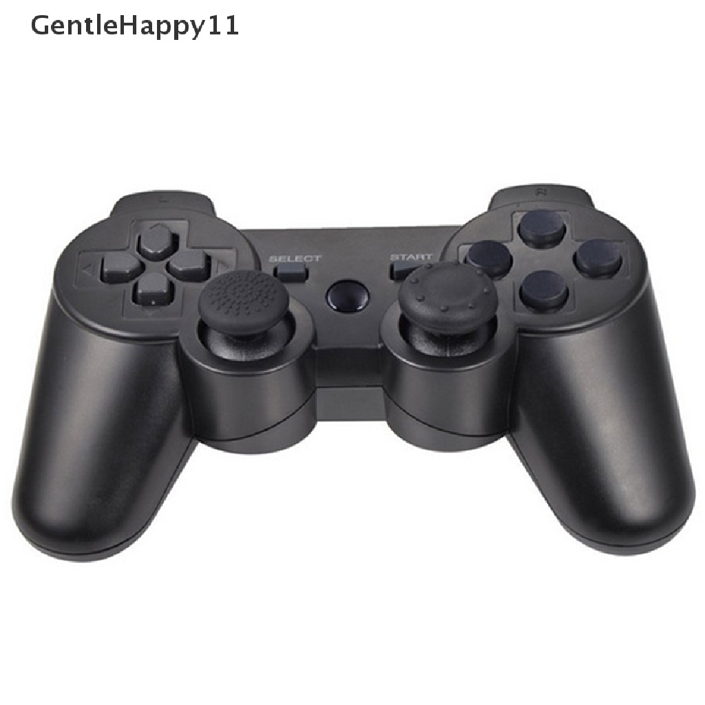 Gentlehappy 8pcs Topi Penutup Grip Stik Jempol Silikon Hitam Untuk Game PS4 Ana Controller id