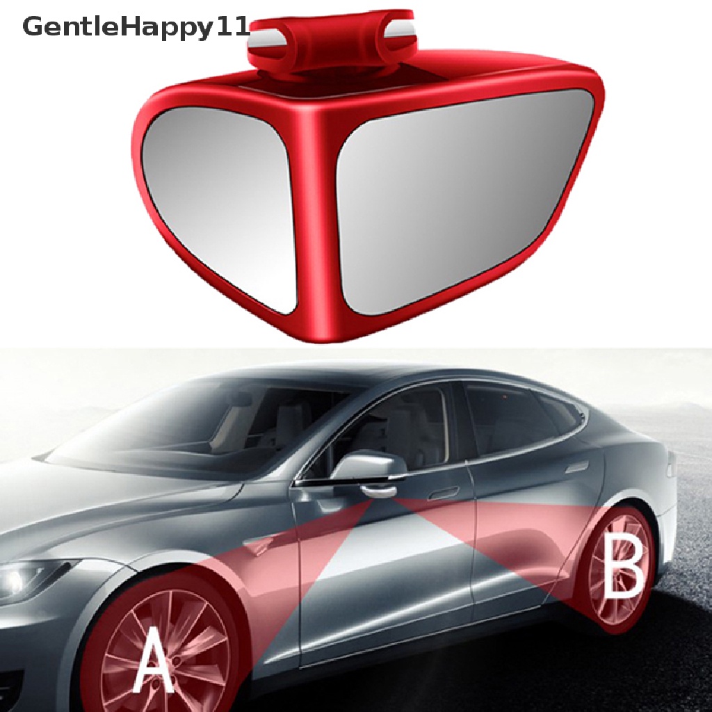 Gentlehappy Kaca Spion Bulat Bolak Balik Mobil Roda Depan Belakang Tambahan Spion 360derajat id