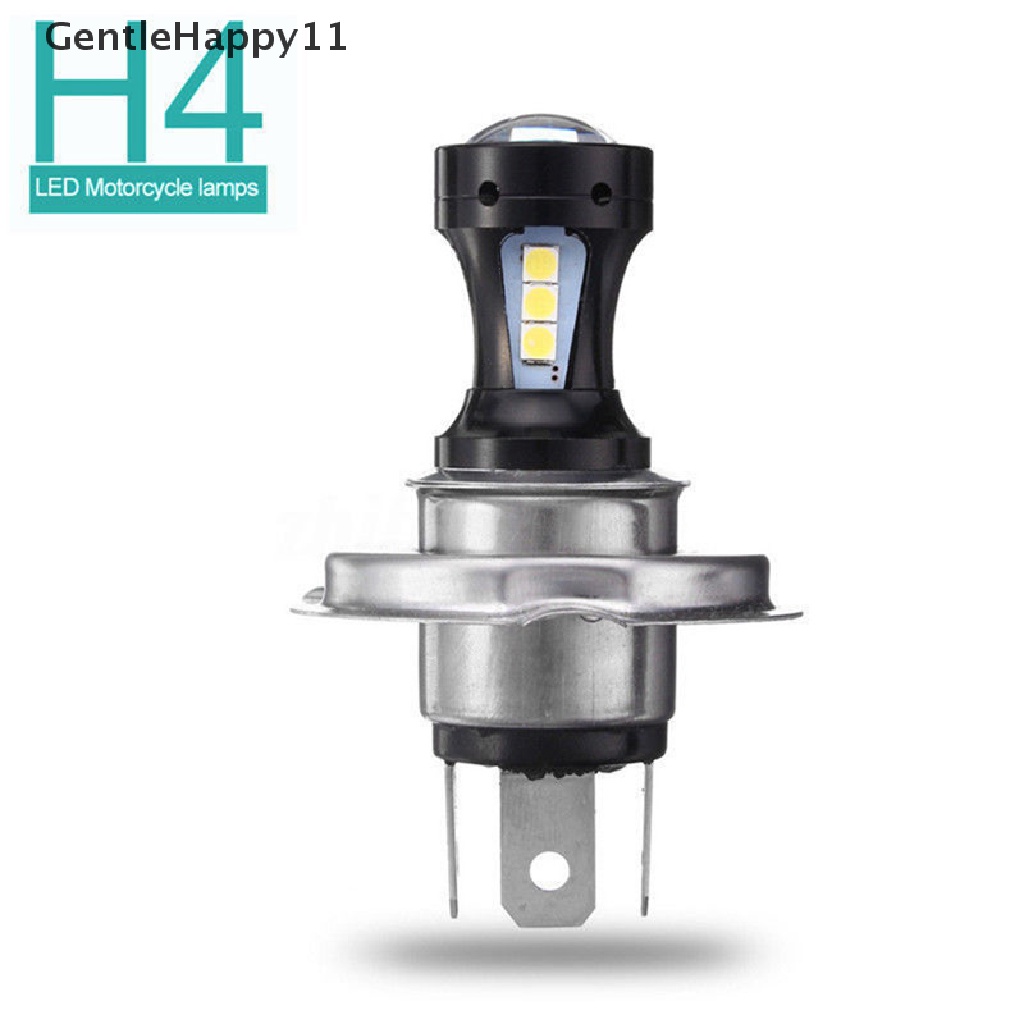 Gentlehappy H4 Sepeda Motor303018 SMD LED Headlight Head Light Lampu Bohlam 6500K 12-24v Lampu Bohlam 12-24v H4 303018 SMD LED Motor Headlight Head Light 6500K Motor H4 Praktis