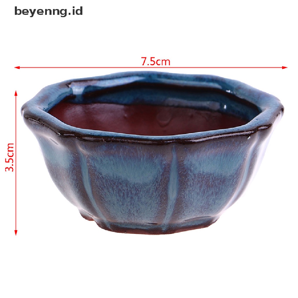 Beyen 1PC 7.5 * 3.5cm Baru Panci Pot Bernapas Stoneware Dengan Lubang ID