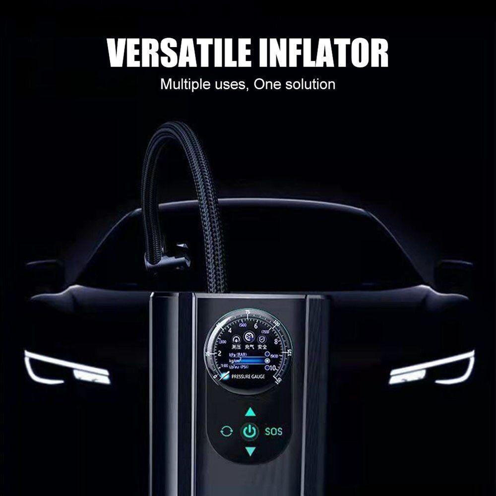 POPULAR Pompa Inflator Mobil Portable Auto LCD Display Tire Inflator